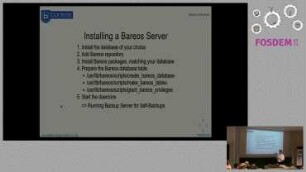 Bareos Overview - open source protection