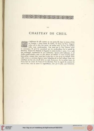 Le Château de Creil