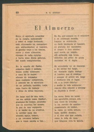 El almuerzo