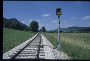 Überwachungssignal in km 7+900