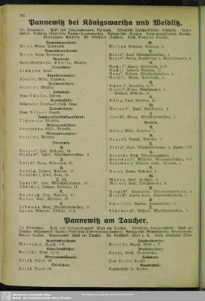 Pannewitz bei Königswartha und Weidlitz