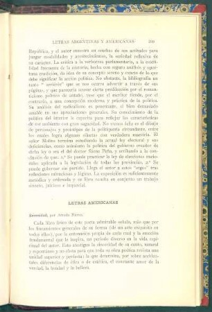 Letras americanas