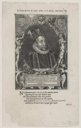 Bildnis des Rvdolphvs II., Kaiser des Römisch-Deutschen Reiches