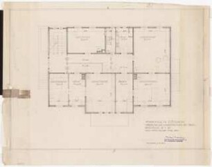 Pfarrhaus, Stöckheim: Grundriss OG 1:50