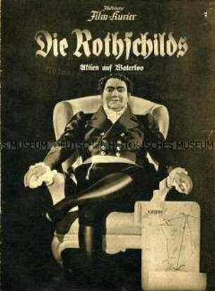 Filmzeitschrift zu dem Ufa-Spielfilm "Die Rothschilds"