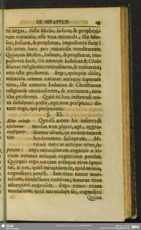 §. XI. Aliae exinde eliciuntur consequentiae