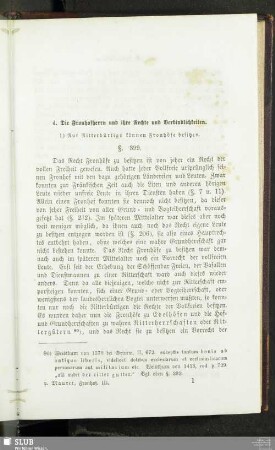 [IV. Fronhöfe und deren Verfassung im späten Mittelalter]. §. 399 - §. 625