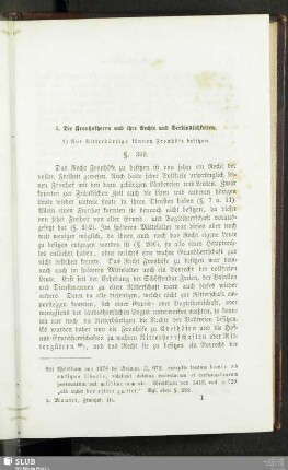 [IV. Fronhöfe und deren Verfassung im späten Mittelalter]. §. 399 - §. 625