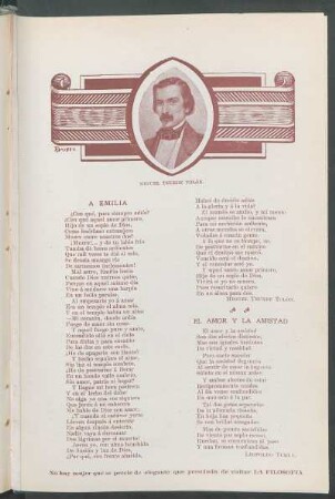 El amor y la amistad. [Poesía]