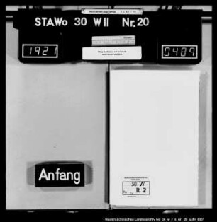 Zivilstandsregister Ammensen (Kanton Delligsen)