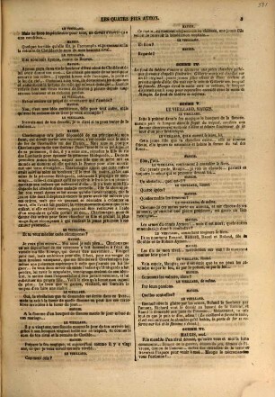 Les quatre fils Aymon : Légende fantastique en cinq actes, précédée d'un prologue. Par Anicet Bourgeois et Michel Masson