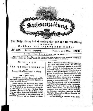 2.1831,März (Nr. 52-78)