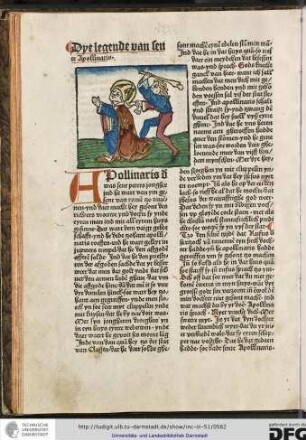 Dye legende van sente Apollinaris