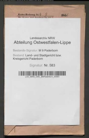 Erblasser: Hillebrand, Gertrud, geb. Breidenbach: