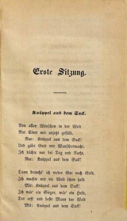 Unpolitische Lieder, 1