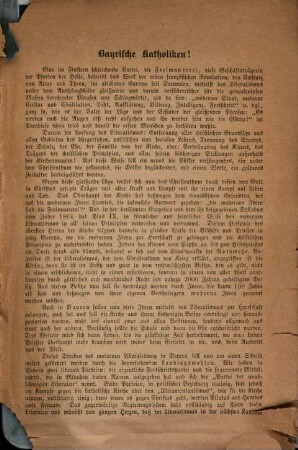 Kann ein gewissenhafter Katholik der Fortschritts- oder der Mittelpartei angehören oder für sie stimmen? : Beantwortet von Dr. Anton Westermayer k. geistl. Rath und Stadtpfarrer