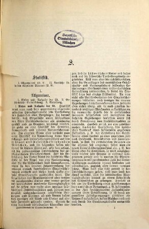 Handwörterbuch der Staatswissenschaften, 6. Statistik - Zwischenhandel