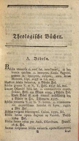 Über die Höfer Schulbibliothek. 1 (1795)