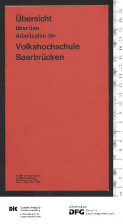Programm 2. Trimester 1967/1968