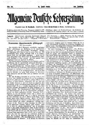 Meumanns Experimentelle Pädagogik