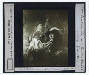 Rembrandt, Selbstbildnis mit Saskia im Gleichnis vom verlorenen Sohn (Dresden GAM 1559)