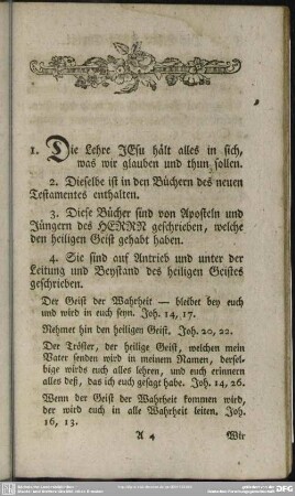 [Die Lehre JEsu Christi und seiner Apostel]