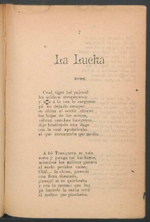 La lucha
