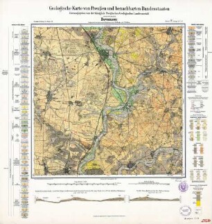 [2929] Bevensen, Geologische Karte von Preußen und benachbarten Bundesstaaten