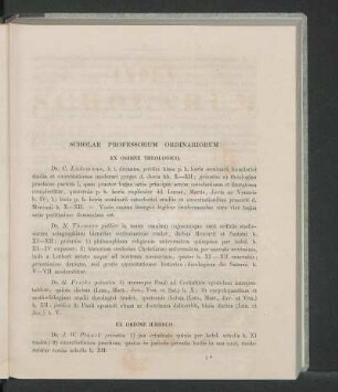 Scholae Professorum Ordinariorum