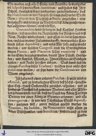 Copia Eines Frantzösischen In Teutscher Sprach vertirten Brieffs.