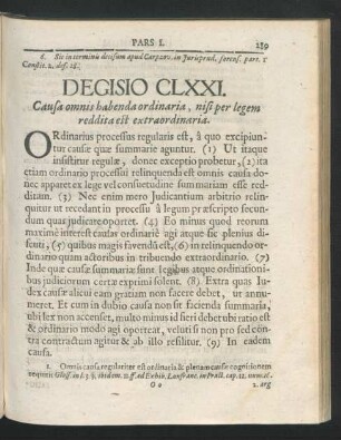 Decisio CLXXI. - CLXXX.