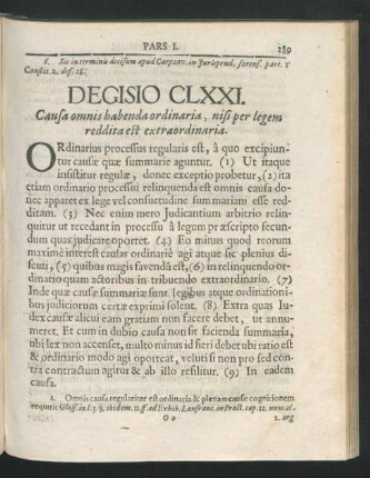 Decisio CLXXI. - CLXXX.