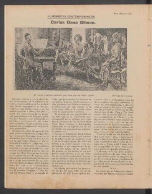 Carlos Dana Gibson : Humoristas contemporáneos