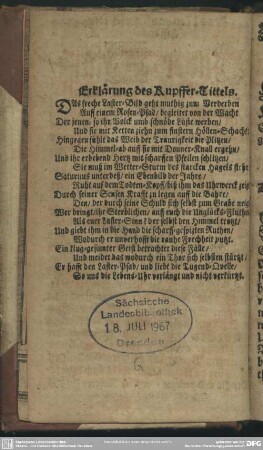 Erklärung des Kupffer-Tittels