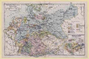 Deutsches Reich, politisch. Niederlande, Belgien., Thüringische Staaten