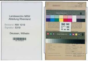 Entnazifizierung Wilhelm Deussen , geb. 12.08.1899 (Handelsvertreter)