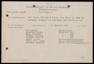 Timm, Wilhelm
