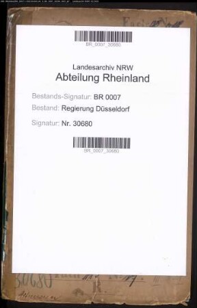 Errichtung eines Gerichtes in Altenessen