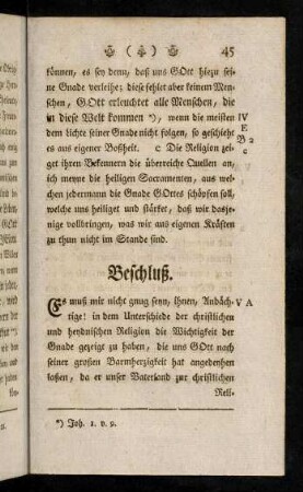 45-48, Beschluß.