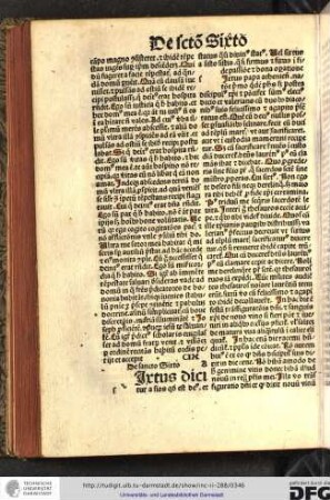 [S]ixtus papa Atheniensis natione primo quidem philosophus sed postea discipulus Christi...