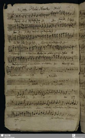 XLVI. Franck, Melchior: Zion spricht