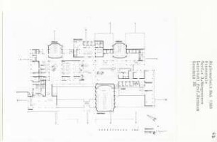 Oberschule (Diplomarbeit bei Bernhard Hermkes): Grundriss Erdgeschoss 1:200