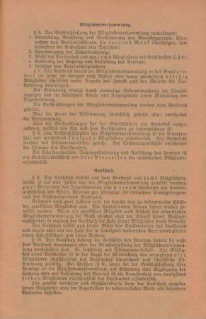 Satzung des Vereins "Stuttgarter Fürsorgeheim" (Forts.)