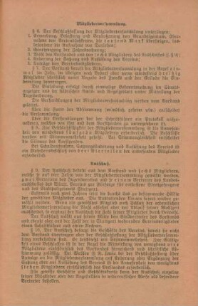 Satzung des Vereins "Stuttgarter Fürsorgeheim" (Forts.)