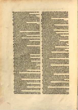 Scriptu[m] ... divi Alberti magni ordinis Predicatorum Ratispone[n]sis episcopi super ... sententiarum, 1. Scriptu[m] primum ... super primum sententiarum