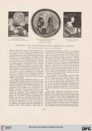 Gemälde und Skulpturen der Sammlung Figdor
