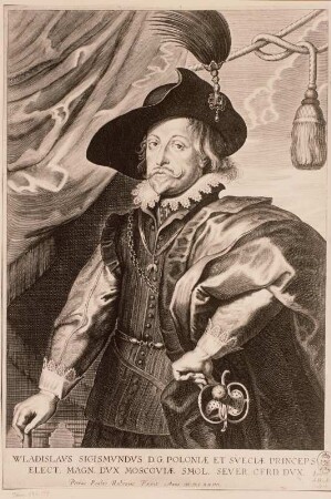 Bildnis Wladislaw IV. Sigismund, König von Polen