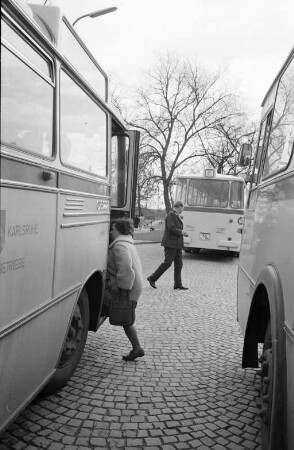 Pläne zum Ausbau des Omnibusbahnhofs in der südlichen Beiertheimer Allee
