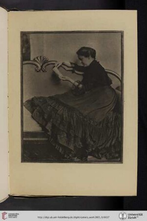 [Eva Watson-Schütze, II. Portrait Study, photogravure from original negative]