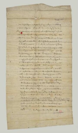 Beglaubigte Abschrift eines durch den sPo-rong rJe-dbon persönlich ausgestellten Handschreibens (lag-'dzin)